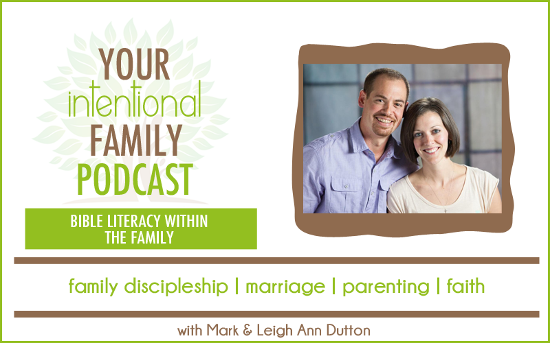 BIBLE LITERACY WITHIN THE FAMILY
